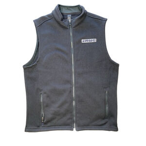 Rhone x Peloton Vest Mens Large Black Fleece Full Zip Casual Athleisure Cycling